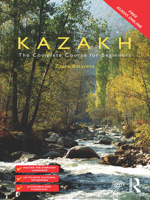 cover image of Colloquial Kazakh